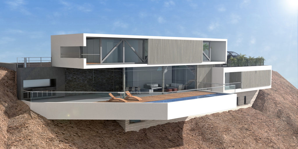 Casa Lomas C7 vista aerea